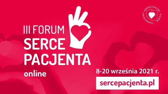 III Forum Serce Pacjenta PTK rusza 8 września 2021