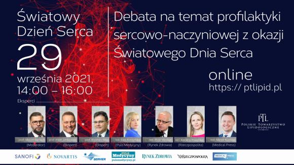 Debata z okazji Światowego Dnia Serca 29 września 2021 r.