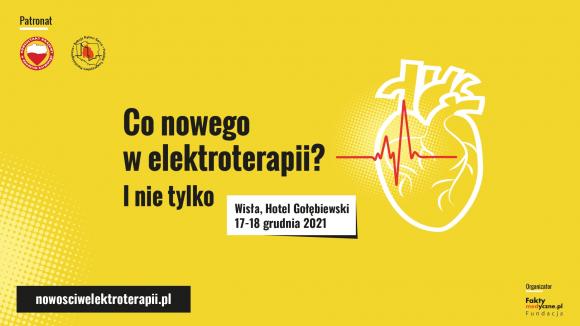 Co nowego w elektroterapii? I nie tylko - konferencja startuje 17 grudnia!