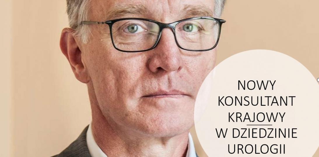 Prof. Tomasz Szydełko nowym konsultantem w dziedzinie urologii