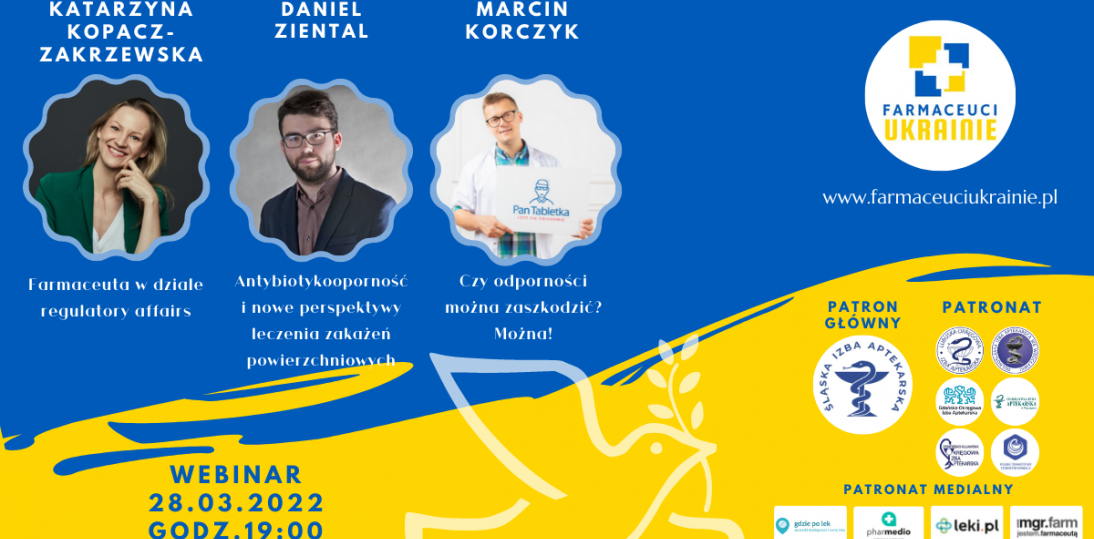 Farmaceuci Ukrainie zapraszają na kolejny webinar