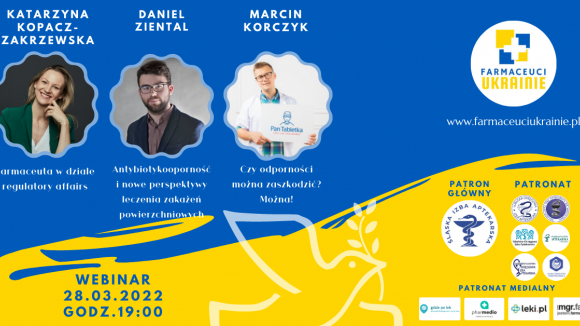Farmaceuci Ukrainie zapraszają na kolejny webinar