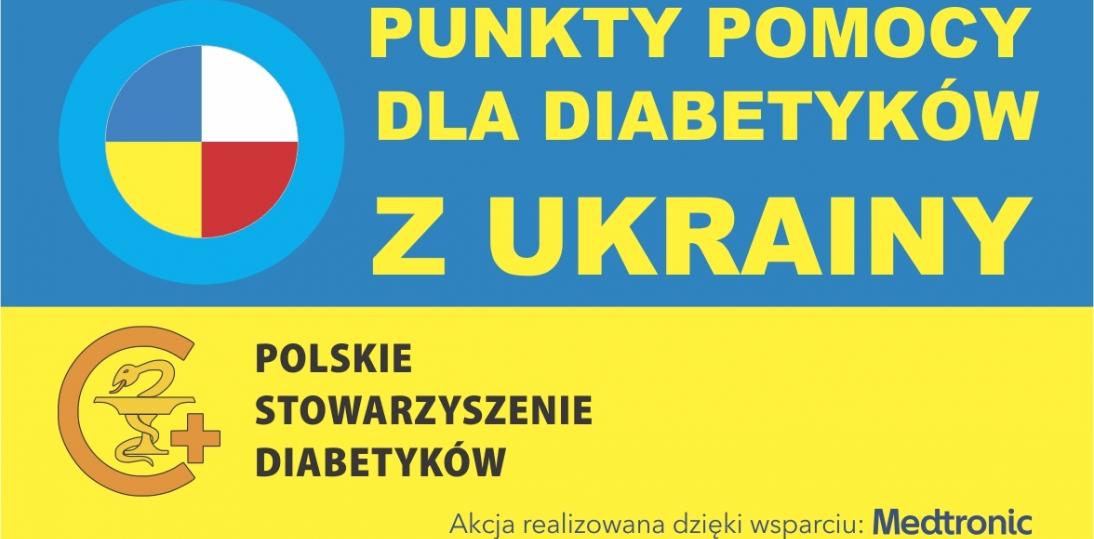 Punkty pomocy dla osób z cukrzycą z Ukrainy