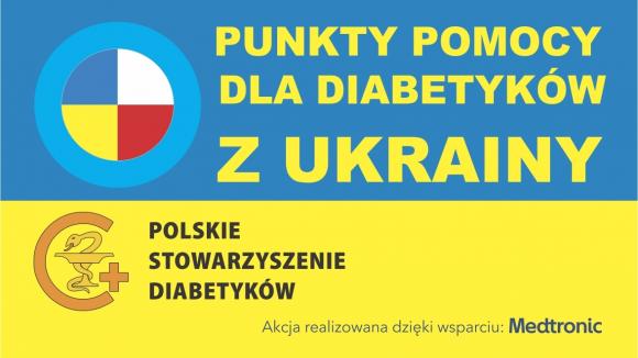Punkty pomocy dla osób z cukrzycą z Ukrainy