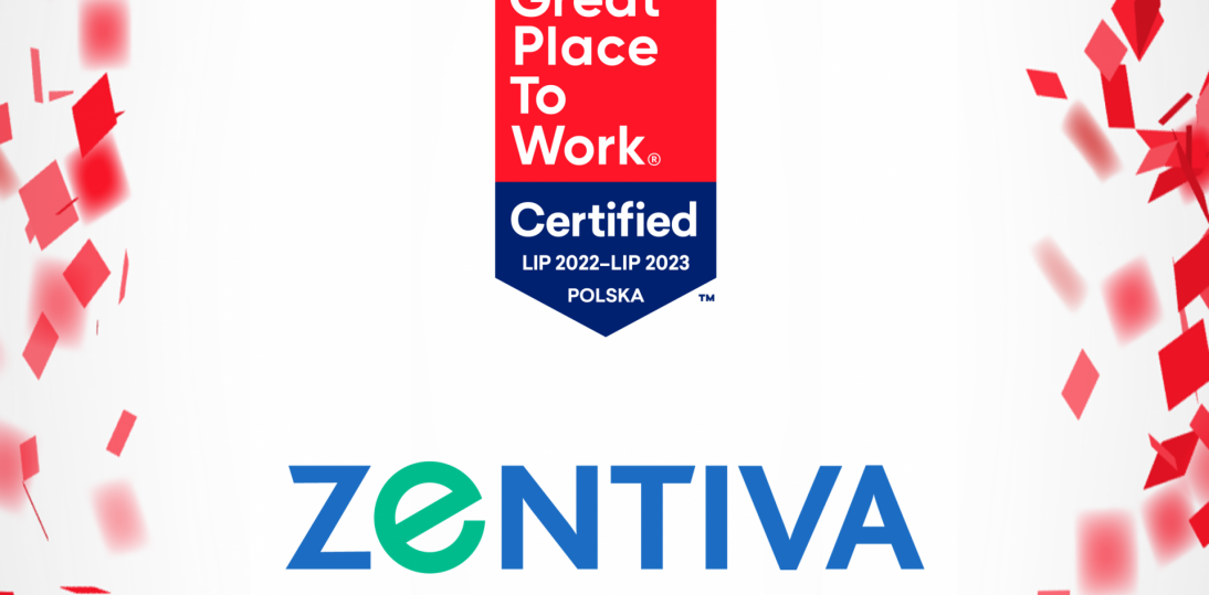 Zentiva Polska z wyróżnieniem "Great Place To Work"