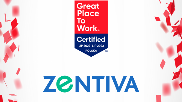 Zentiva Polska z wyróżnieniem "Great Place To Work"