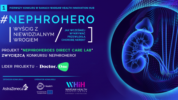 Nephrohero – Doctor.One laureatem pierwszego konkursu w ramach Warsaw Health Innovation Hub
