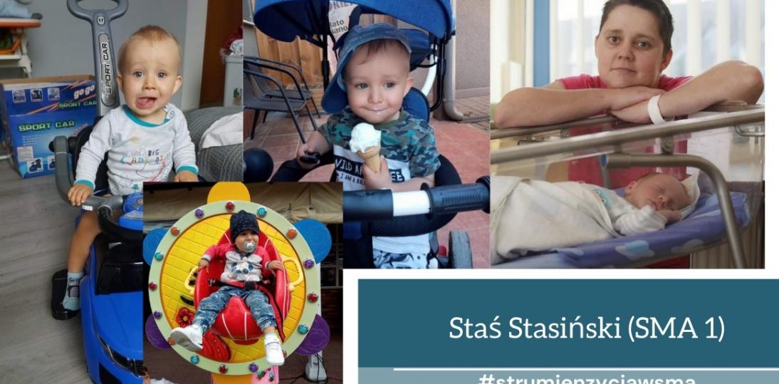 Wygrana na starcie - historia Stasia Stasińskiego chorującego na SMA 1, który otrzymał leczenie w 20 godzinie życia