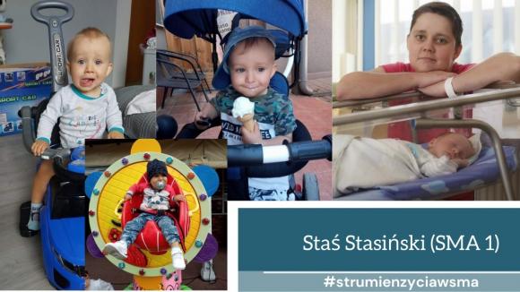 Wygrana na starcie - historia Stasia Stasińskiego chorującego na SMA 1, który otrzymał leczenie w 20 godzinie życia