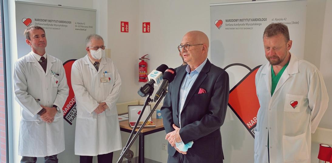 Narodowy Instytut Kardiologii uruchomił Odział Mechanicznego Wspomagania i Transplantacji Serca