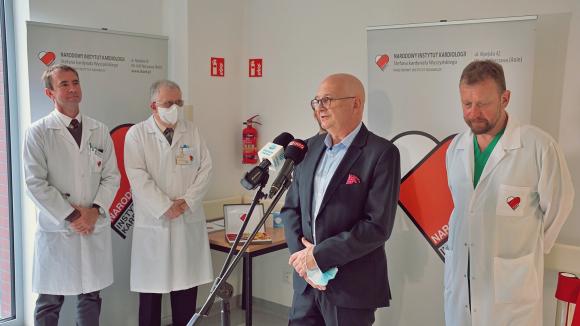Narodowy Instytut Kardiologii uruchomił Odział Mechanicznego Wspomagania i Transplantacji Serca