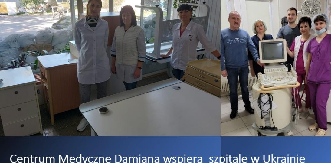 Centrum Medyczne Damiana ze stałym wsparciem dla Ukrainy