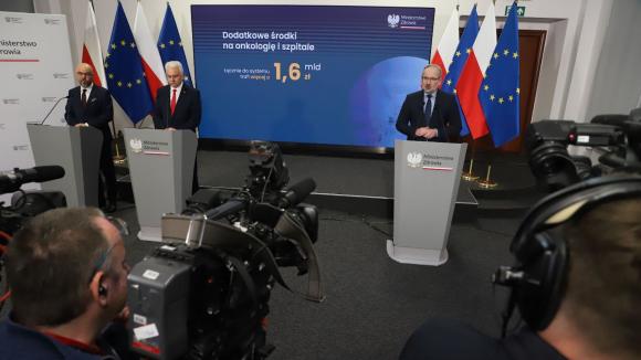 MZ przeznaczy 279 mln zł na onkologię, w tym ponad 84 mln na koordynatorów
