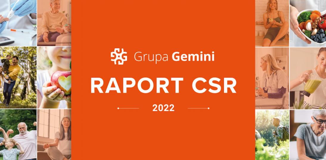 Zdrowie w centrum działań Gemini. Raport CSR za 2022 rok