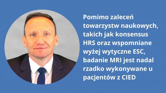 Rezonans magnetyczny u chorych z implantowanym urządzeniem do elektroterapii