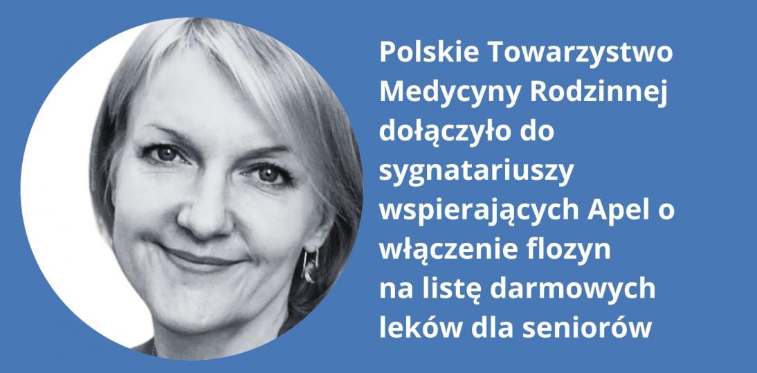 Polskie Towarzystwo Medycyny Rodzinnej dołączyło do sygnatariuszy wspierających Apel o włączenie flozyn na listę darmowych leków dla seniorów