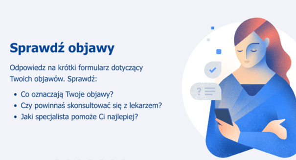 Leczenie w domu czy wizyta u lekarza? Dzięki narzędziu Infermedica dostępnemu już w polskich szpitalach - możesz sprawdzić swoje objawy!