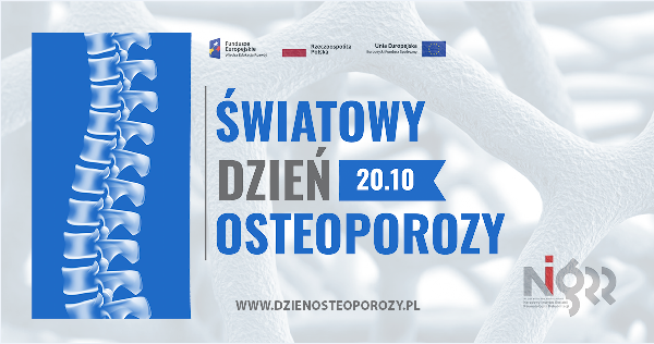 Światowy Dzień Osteoporozy - zaproszenie na konferencję 20 października