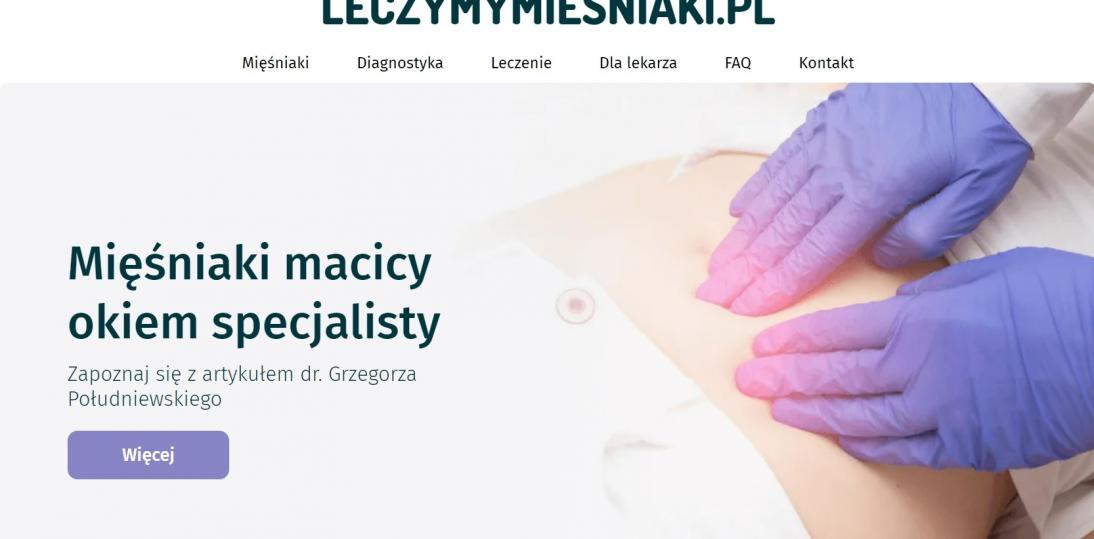 Mięśniaki macicy? Sprawdź jak sobie pomóc na leczymymiesniaki.pl