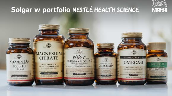 Solgar dołącza do portfolio Nestlé Health Science