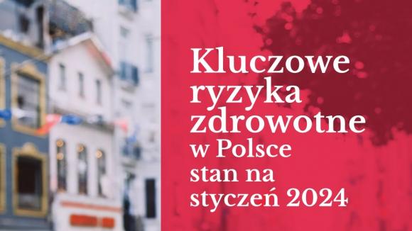 Kluczowe ryzyka zdrowotne w Polsce, stan na styczeń 2024 - nowy raport Instytutu Człowieka Świadomego