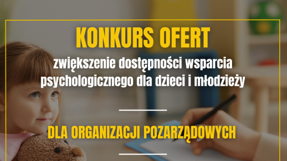 Dolny Śląsk podejmuje kolejne działania w zakresie wsparcia psychicznego dzieci i młodzieży. Ogłoszono 2 konkursy ofert dla organizacji pozarządowych