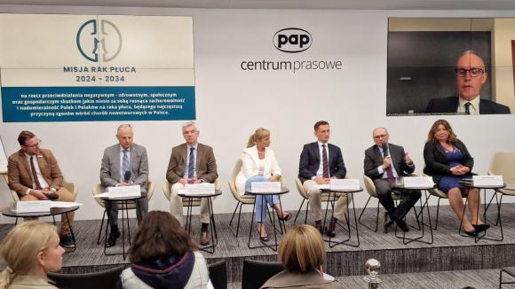Misja Rak Płuca 2024 - 2034. Eksperci z wielu dziedzin łączą siły na rzecz poprawy opieki nad chorymi na nowotwory płuc