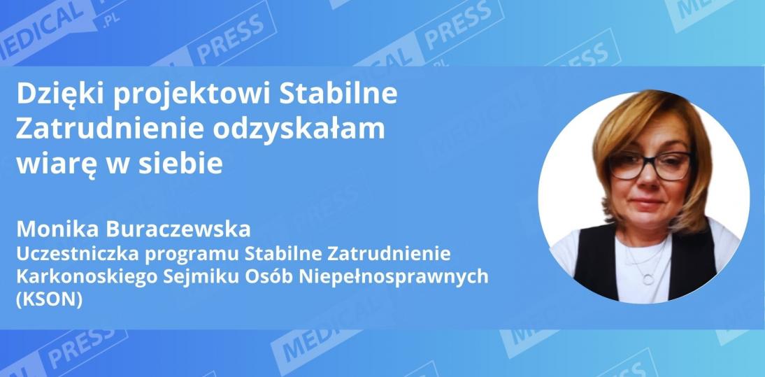 Dzięki projektowi Stabilne Zatrudnienie odzyskałam wiarę w siebie