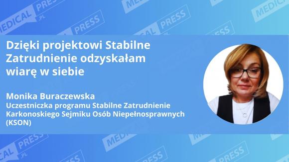 Dzięki projektowi Stabilne Zatrudnienie odzyskałam wiarę w siebie