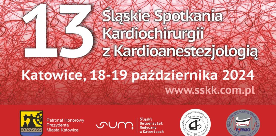 Śląskie Spotkania Kardiochirurgii z Kardioanestezjologią - Katowice 18-19.10.2024