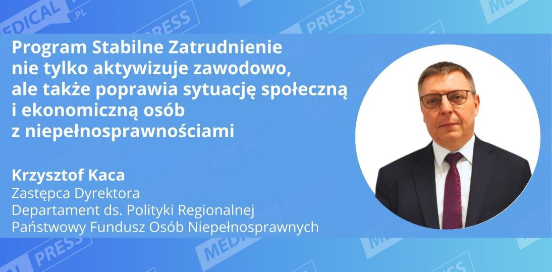 Program Stabilne Zatrudnienie  nie tylko aktywizuje zawodowo,  ale także poprawia sytuację społeczną  i ekonomiczną osób  z niepełnosprawnościami