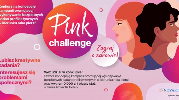 Novartis Poland startuje z konkursem - „Pink Challenge. Zagraj o zdrowie”!