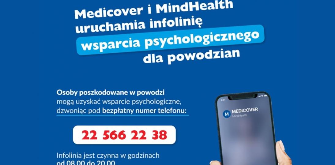 Bezpłatna pomoc psychologiczna dla osób poszkodowanych w powodzi