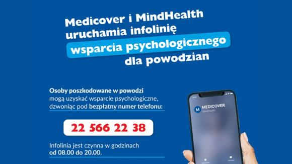 Bezpłatna pomoc psychologiczna dla osób poszkodowanych w powodzi