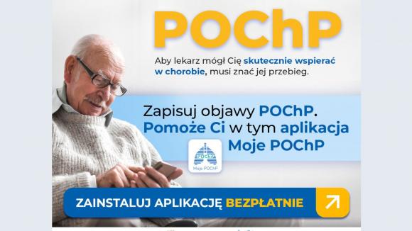 Aplikacja Moje POChP pomaga przygotować się do wizyty u lekarza