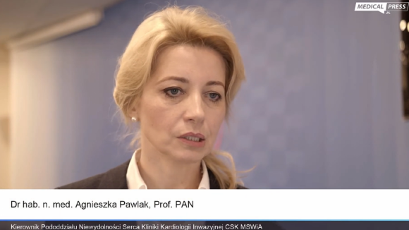 Prof. Agnieszka Pawlak: mamy alarmujący wzrost zachorowań na niewydolność serca