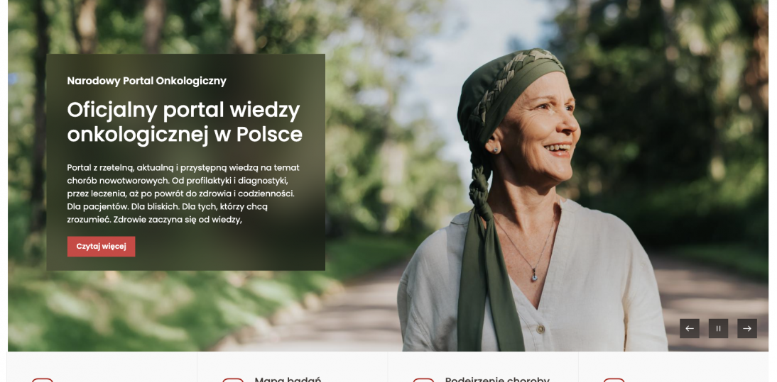 Narodowy Portal Onkologiczny już działa – nowoczesne wsparcie informacyjne dla pacjentów i ich bliskich