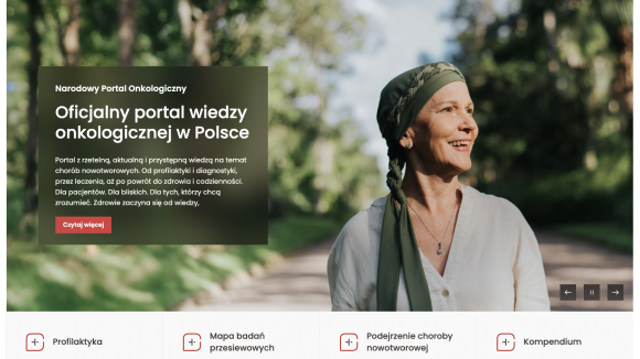 Narodowy Portal Onkologiczny już działa – nowoczesne wsparcie informacyjne dla pacjentów i ich bliskich
