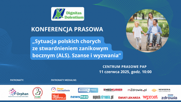 Szansa dla chorych z ALS. Eksperci, pacjenci i decydenci spotkają się w Warszawie