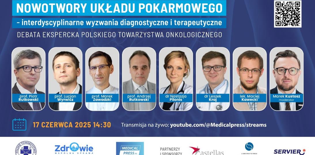 Nowotwory układu pokarmowego – interdyscyplinarne wyzwania diagnostyczne i terapeutyczne (debata ekspercka)