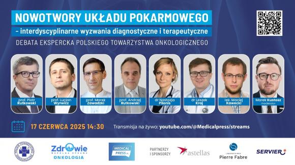 Nowotwory układu pokarmowego – interdyscyplinarne wyzwania diagnostyczne i terapeutyczne (debata ekspercka)