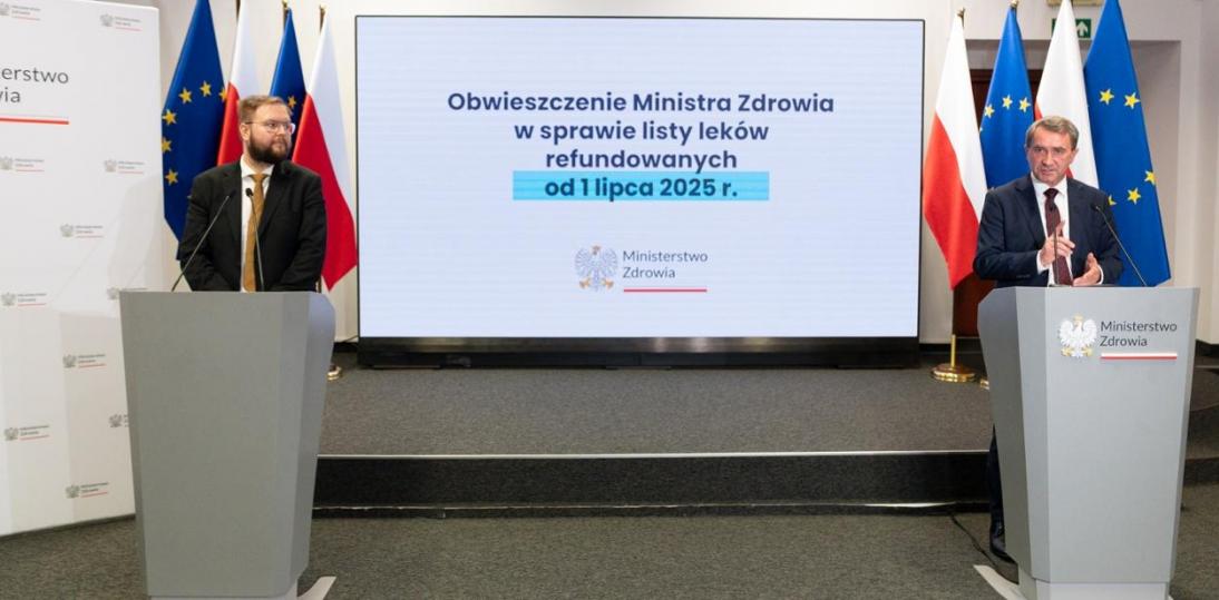 Nowa lista leków refundowanych od 1 lipca 2025 – 41 terapii i przyspieszone procedury