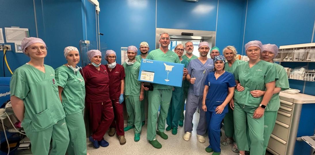 Zabieg na bijącym sercu: przezcewnikowa implantacja zastawki mitralnej Tendyne
