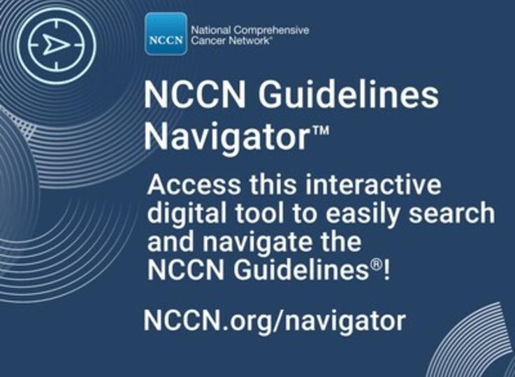 Nowy Nawigator NCCN: interaktywne wytyczne onkologiczne dla lekarzy i pacjentów