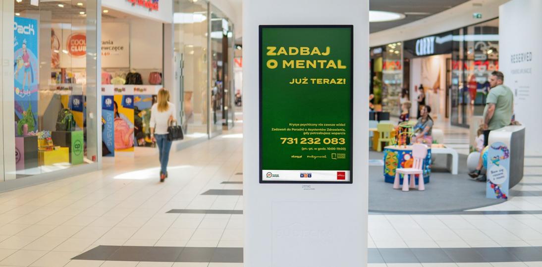 #ZadbajOMental w centrach handlowych i biurowcach czyli rozmowy o zdrowiu psychicznym bliżej ludzi