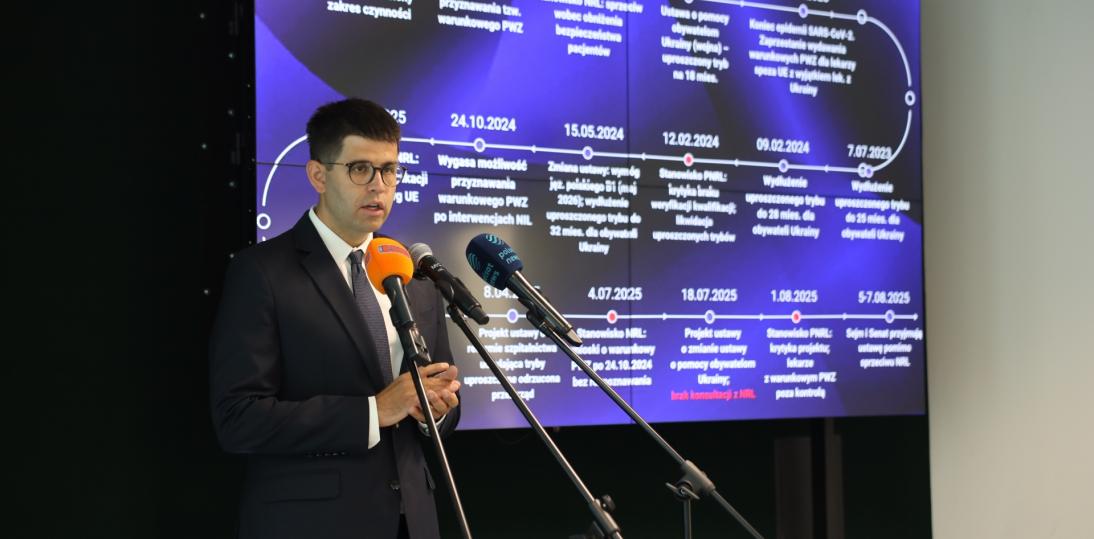 Bezpieczeństwo pacjentów zagrożone? NRL walczy o likwidację uproszczonych przepisów