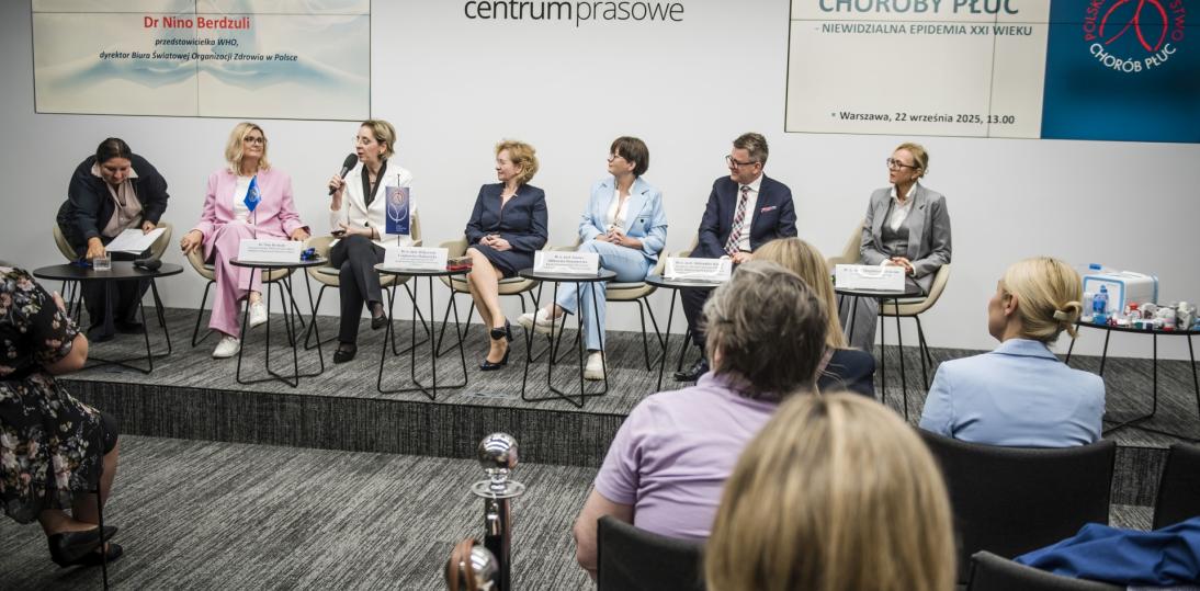 Choroby płuc – niewidzialna epidemia XXI wieku. Eksperci apelują o narodową strategię i szerszy dostęp do rehabilitacji pulmonologicznej