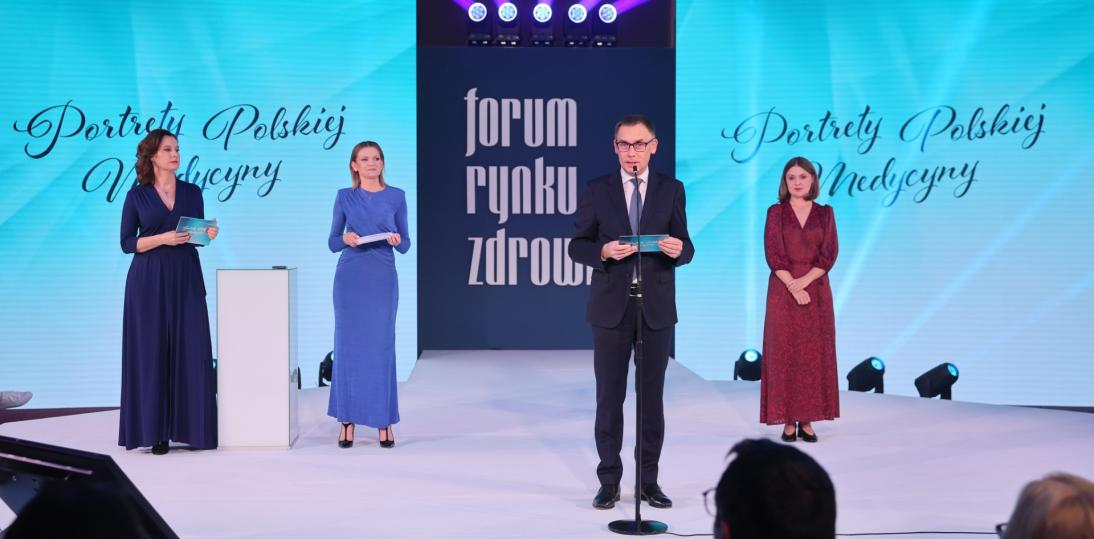 Z oddaniem dla pacjentów i przyszłości ochrony zdrowia – laureaci 19. Portretów Polskiej Medycyny ogłoszeni podczas Forum Rynku Zdrowia
