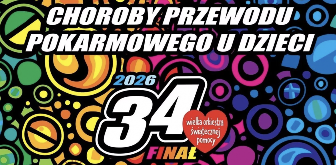 WOŚP tym roku zagra dla zdrowia układu pokarmowego dzieci