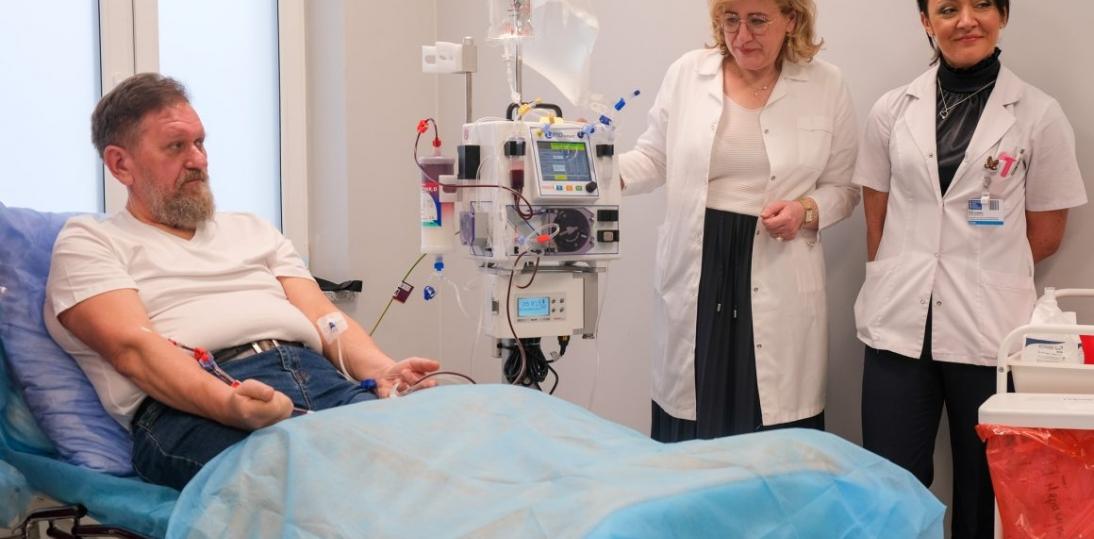 Nowy sprzęt w Uniwersyteckim Szpitalu Klinicznym w Białymstoku. Szansa dla pacjentów z oporną hipercholesterolemią